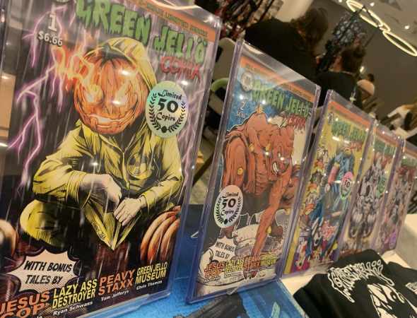 Green Jellö Comix - Complete 5-Issue Set